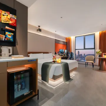 Yeyuchen E-sports Audio-Visual Hotel (Baoding Railway Station Zhili Governor's Office) 바오딩 동물원 주변 호텔