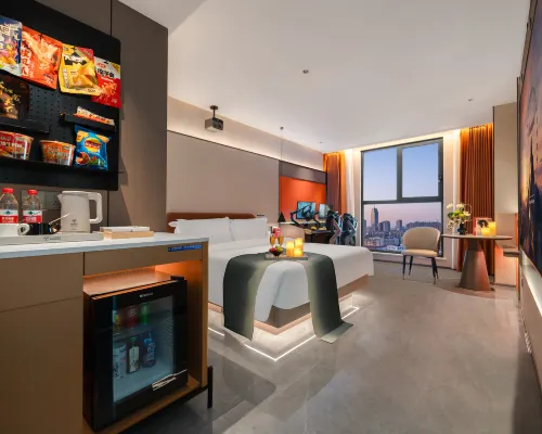 Yeyuchen E-sports Audio-Visual Hotel (Baoding Railway Station Zhili Governor's Office) Hotels near Baoding Zoo
