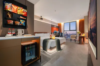 Yeyuchen E-sports Audio-Visual Hotel (Baoding Railway Station Zhili Governor's Office) Hotels near Baoding Bus Changchengchang Station