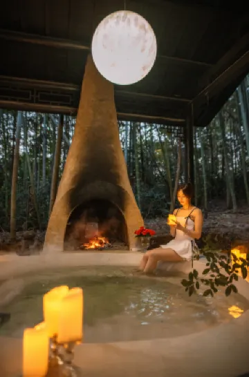 Anji Su'in Designer Private Soup Hot Spring Beauty Stay