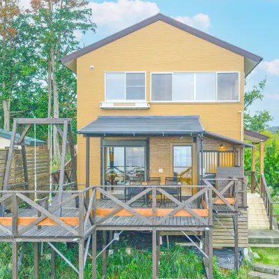 BBQ and sauna included | A high platform villa with a view of the sea and sky โรงแรมใกล้ท่าเรืออาจิโระ