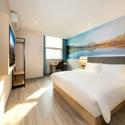 Meiye Hotel (Guangzhou Beijing Road Pedestrian Street Tianzi Pier) Hotel in zona Fangzhi Wharf