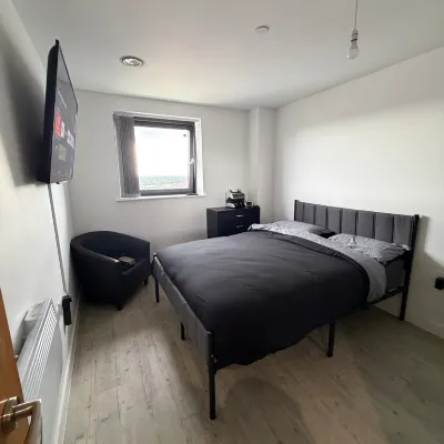 Luxury Penthouse • Manchester • Old Trafford Views ザ・ローリー周辺のホテル