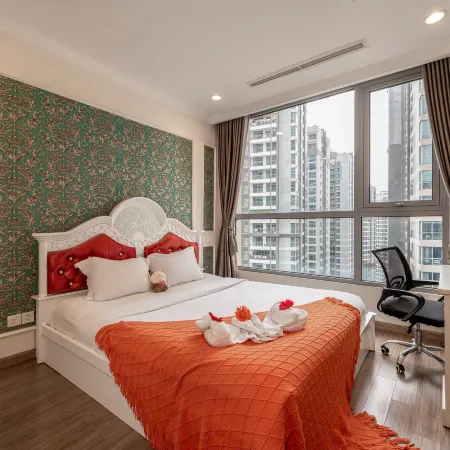 Landmark Luxury Apartment - Vinhomes Central Park Отели рядом с достопримечательностью «Небоскреб Landmark 81»