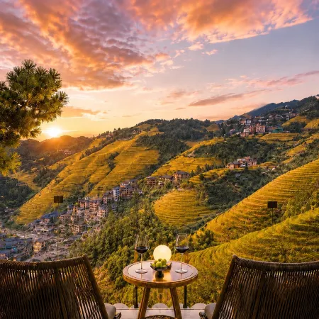 Longsheng Longji Tianjing Yunbo Panoramic Homestay (Jinfo Peak No. 3 Viewing Platform)