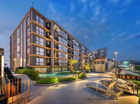 Salaya One Hotel & Service Apartment Отели рядом с достопримечательностью «Махидольский университет Салая»