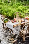Yunshang Grassland·HilingCamp Mountain Xiashanshe Mountain Wild Hot Spring Holiday Beauty