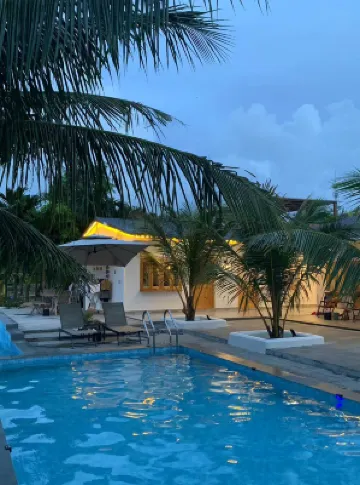 茹你所院民宿（万寧新羣灣） 新潭湾周辺のホテル