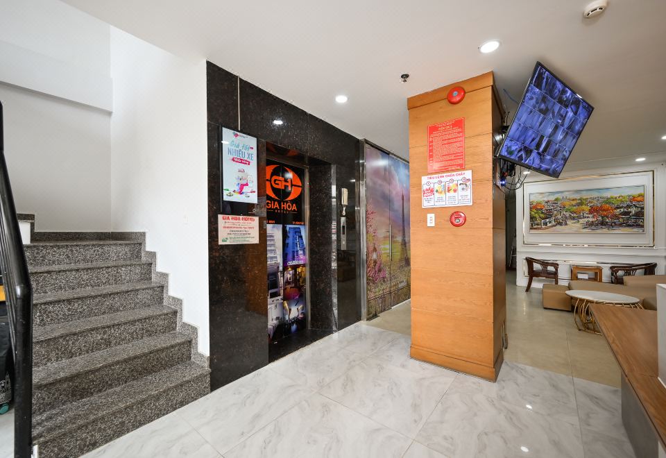 지아 호아 호텔 호치민 시티의 깔끔한 로비 이미지