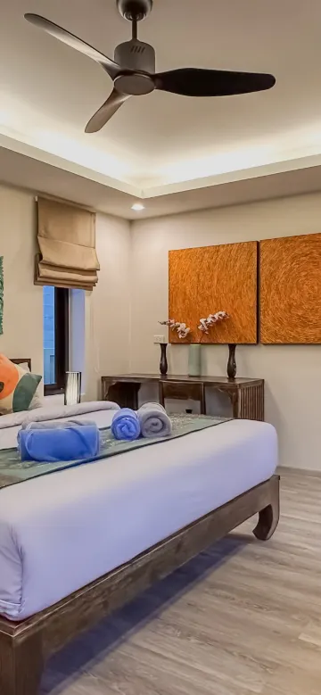 บังกะโลวิวสวนสามห้องนอนพร้อมสระว่ายน้ำส่วนตัว