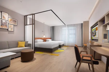 Chengdu Pengzhou Home2 Suites by Hilton Hotel Отели в г. Пенчжоу
