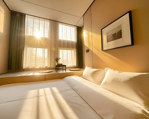 Yumian³ Hotel (Shanghai Jing'an Temple West Nanjing Road Subway Station) 파라마운트 상하이 주변 호텔
