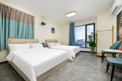 Fenglan Yasu Boutique Audio-Visual Homestay (Zibo Qisheng Lake Park Haidai Tower)