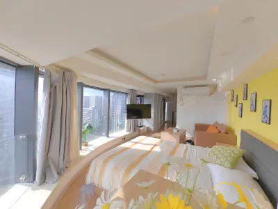 Fuzhou Jingyue Apartment (Dong Erhuan Taihe Plaza Zhuyu Metro Station Branch) โรงแรมใกล้มหาวิทยาลัยวิศวกรรมฟิวชั่น