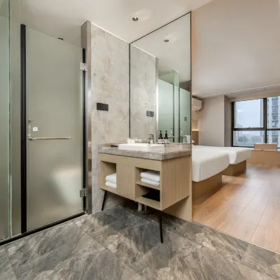 Haiji Hotel (Suzhou Manhattan Qingjian Lake) โรงแรมใกล้Shuangmajie