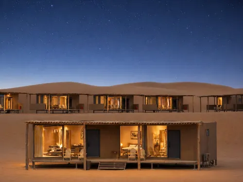 Tengri Star Islet Sand Sea · Wild Luxury Scenic Camping Hotel