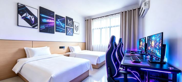Topological E-sports Homestay (Nüjie Square) Hotel a Shuangfeng