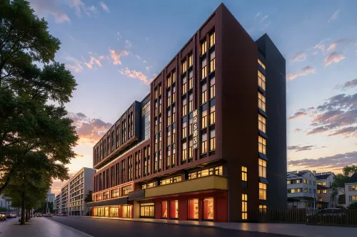 Fengduo S Hotel (Huainan Chaoyang Hospital Commercial and Cultural Plaza) - parkir