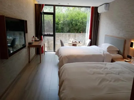 Yichuan Jingshui Meisu (Hukou Visitor Center) Отели в г. Ичуань