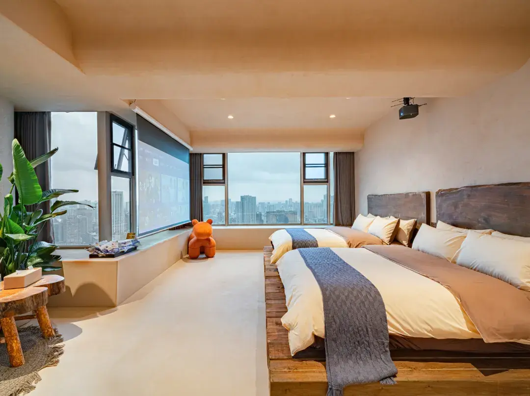 Yi Landscape Starry Sky Designer Holiday Homestay - Chengdu