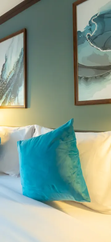 ห้องดีลักซ์เตียงใหญ่ปลอดบุหรี่