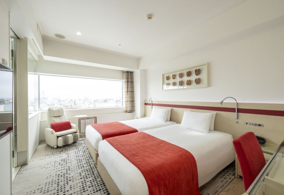 렘 아키하바라 객실 안마의자