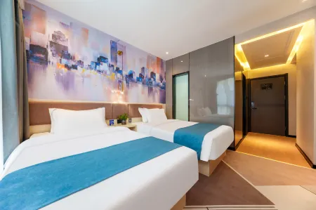 TUKE LIGHT HOTEL (Shanghai Wild Animal Park) Отели рядом с достопримечательностью «Shanghai Industry and Commerce Foreign Language College South Campus»