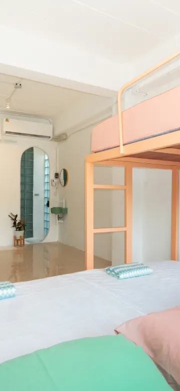 ห้องคอมฟอร์ตครอบครัว Easy Sunday (สูงสุด 6 ท่าน)