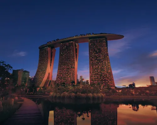 Marina Bay Sands Singapore Unggulan Photos