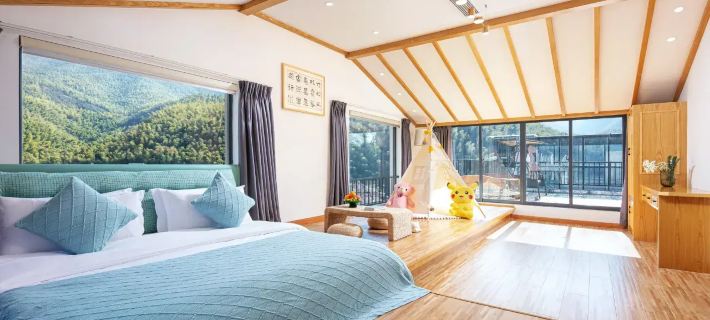 Jielu·Manshan Bamboo Sea Villa Holiday Homestay Hotele w: Powiat Changxing