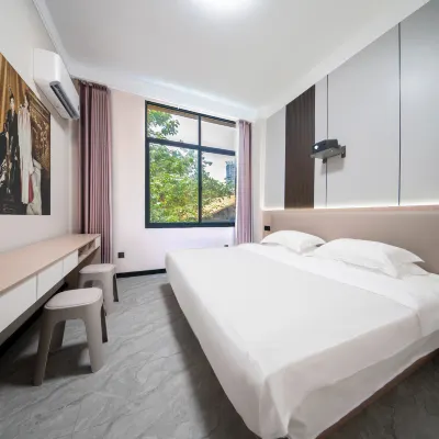 Feike Apartment (Nanjing Andemen Metro Station) Hotel dekat Kuil Tianlong