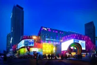 Blueberry chain hotel apartment (Linyi people's Square) - balcon