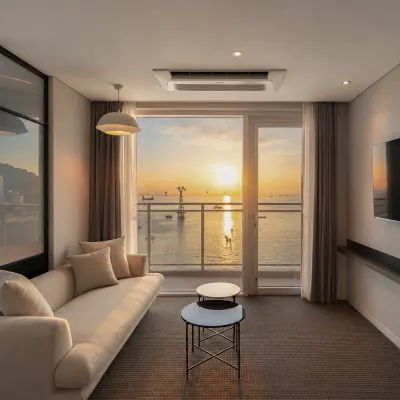 Urbanstay Busan songdo Beach Отели рядом с достопримечательностью «Канатная дорога Сондо»