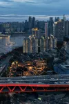 Nancy's Lanxi Riverview Beauty Hotel (Chongqing Jiefangbei Hongyadong Branch) - วิวภูเขา