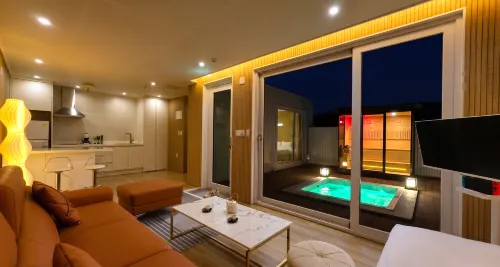 Damyang Daum Spa Village - غرفة مطلة على الجبل