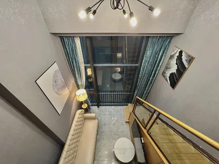 Weixiangwu  Apartment (Hanxi Changlong Wanbo Tianhe City store) Отели рядом с достопримечательностью «Guangzhou Vocational College of Technology & Business»