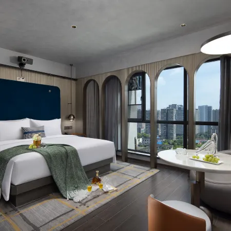 Changsha Neyar · Star Hidden Luxury Terrace Garden Hotel Отели рядом с достопримечательностью «Changsha Social Work College Gymnasium»