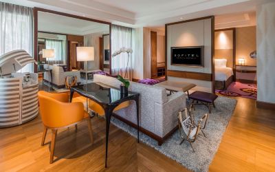 ジュニア スイート ソフィテル シンガポール セントーサ リゾート&スパ(ステイケーション可)の写真