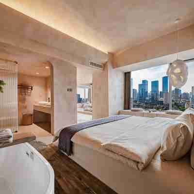 Yi Landscape Starry Sky Designer Holiday Homestay (Chunxi Road Taikoo Li Branch) Rooms