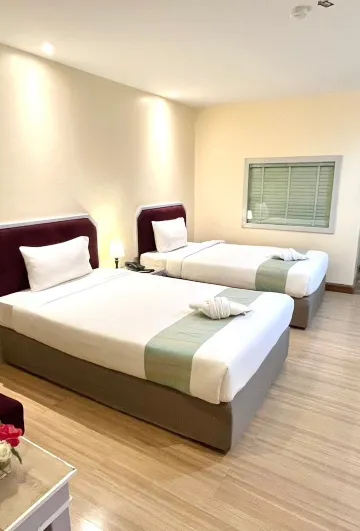 ห้องดีลักซ์ เตียงแฝด