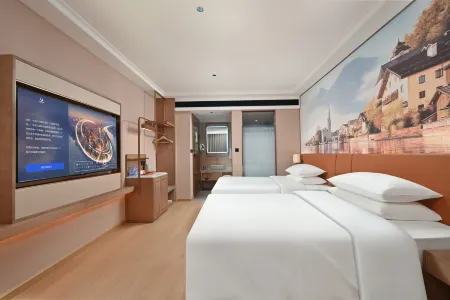 Vienna Hotel Linqing Canal Culture Plaza Store Отели рядом со станцией Linqing Railway Station