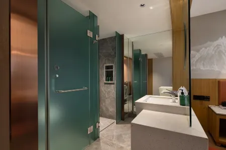 Huamuxi International Hotel (Shunde Beijiao Park Subway Station Midea Global Innovation Center) Отели рядом со станцией Beijiao Railway Station