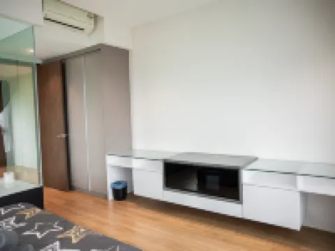 Homely Marina View 3BR Permas Bathtub & Seaview