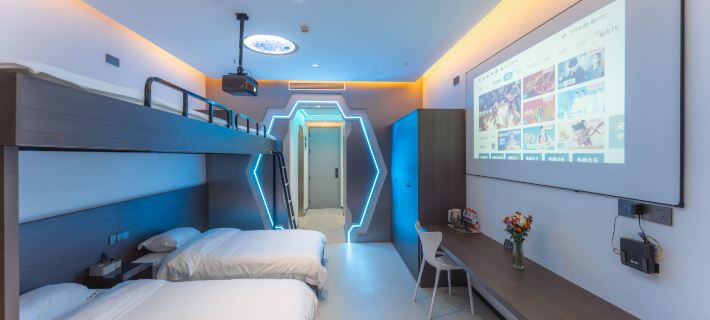 Yunju Z Youth Hotel Hotele w: Powiat Liuba