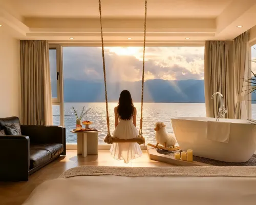 Yujiaren Seaview Resort Hotel (Erhai Shuanglang Branch) Hotels near Shuanglang