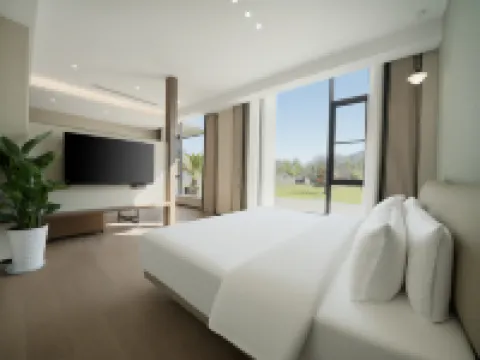 Serene, a place of enjoying the wild in the courtyard for a vacation