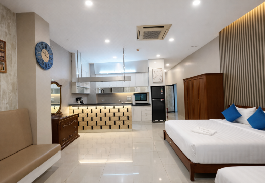 파통 숙소 내부 전경