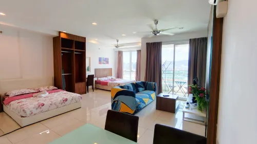 Superior Cozy Studio (2-4pax Mansion One near Gleanegles Hospital, Georgetown Penang - Mountain view