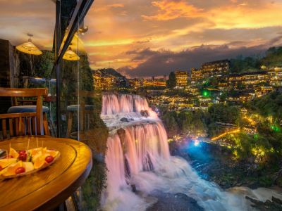 12C • Waterfall View Prime Location (Overlooking Waterfall Night View • TikTok Instagram Photo Spot)