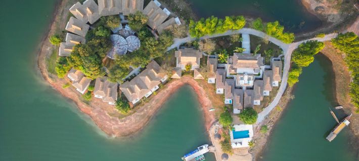 The Sanctuary Nam Ngum Beach Resort Hotels in Vang Vieng